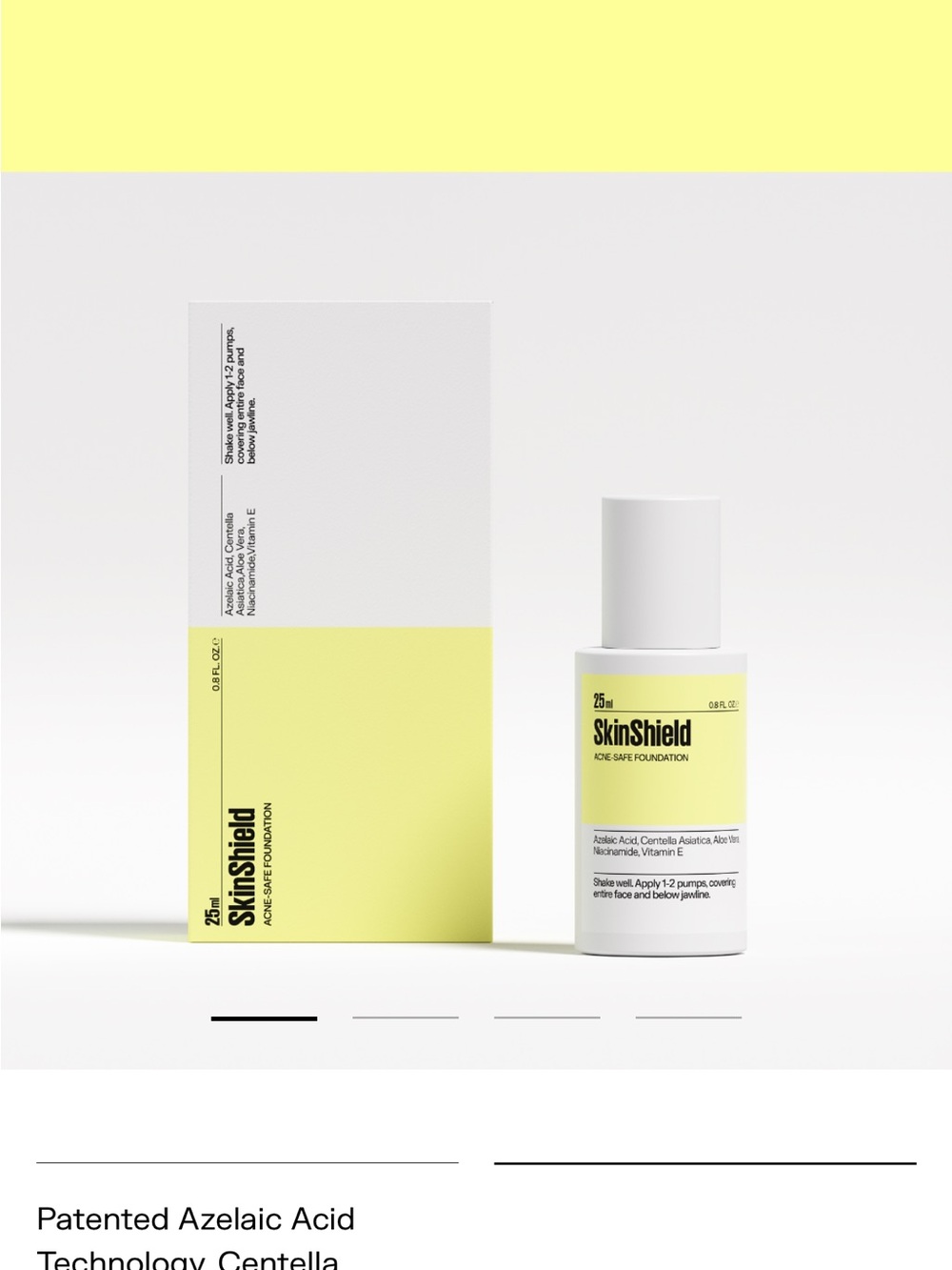 Lightweight Foundation - Pale Yellow